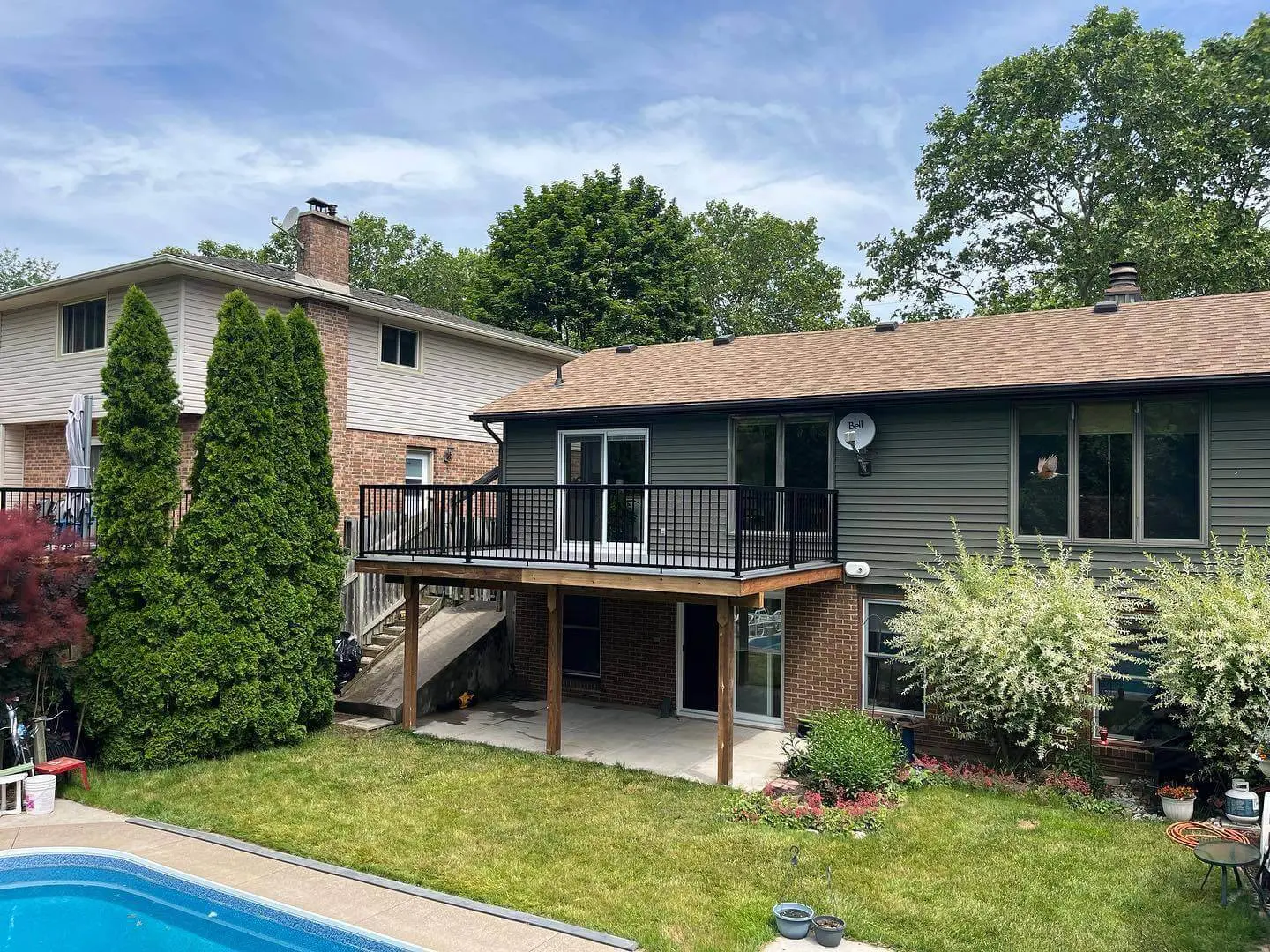 composite deck build