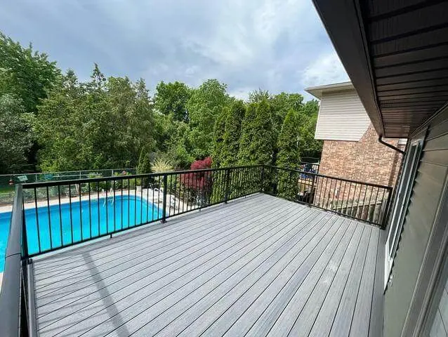 composite deck build